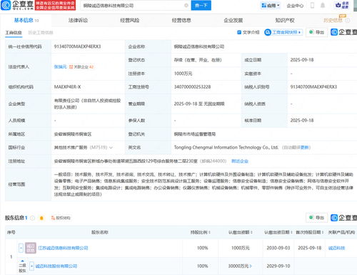 誠邁科技成立信息科技公司，拓展互聯(lián)網(wǎng)安全與信息系統(tǒng)集成服務(wù)